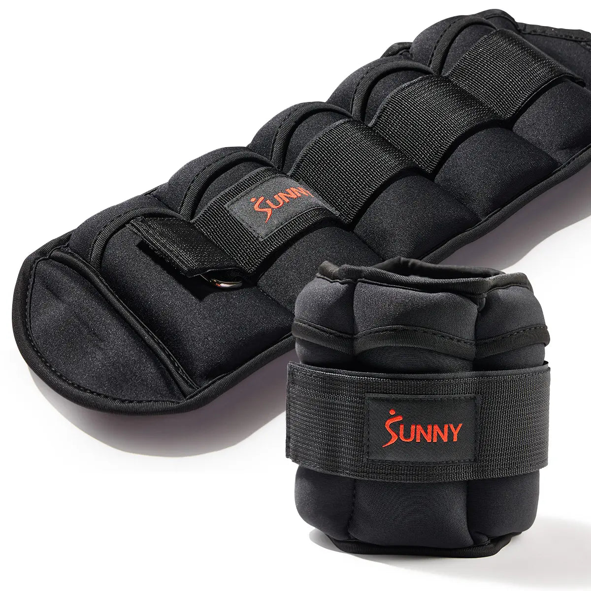 Day1Fitness Adjustable Ankle Weights Set of 2 1-5 Lbs 1Lb Removable Weights Padded Durable Sweat Resistant Customizable Fit for Home Gym Workouts Walking Running Jogging Cardio Pilates Strength Training Aerobics Fitness Exercise Toning Endurance Muscle Building