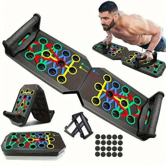 Multifunctional Detachable Push-Up Board for Strength Training - Portable Home Gym Equipment for Men and Women