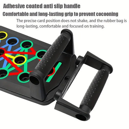 Push-Up Training Board Set for Home Use - Chest and Abdominal Muscle Exercise Equipment, Ideal Gift for Men and Father's Day