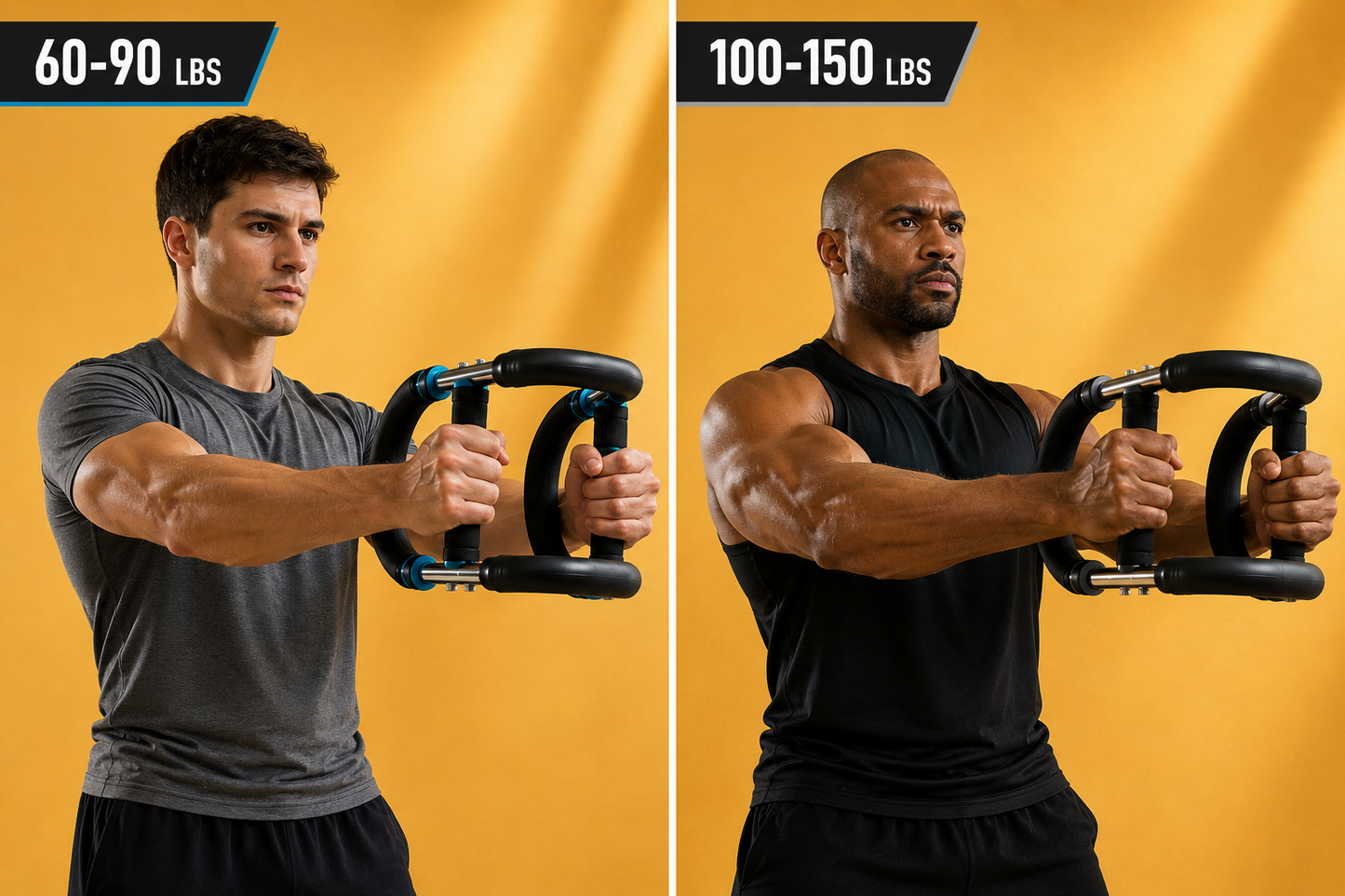 Twister Arm Trainer - Adjustable Exercise Tool (60-150 lbs); Upper-Body Workout for Chest, Arms, Shoulders, Back