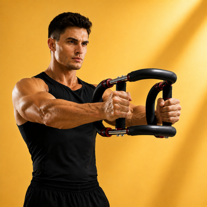 Twister Arm Trainer - Adjustable Exercise Tool (60-150 lbs); Upper-Body Workout for Chest, Arms, Shoulders, Back