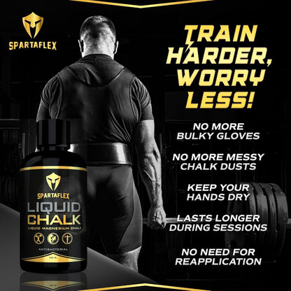 250Ml Pro Liquid Chalk for Weightlifting Chalk, Rock Climbing, Gymnastics, Lifting Chalk, Hand Chalk for Weight Lifting, Gym Chalk for Powerlifting, Liquid Grip Liquid Chalk Climbing
